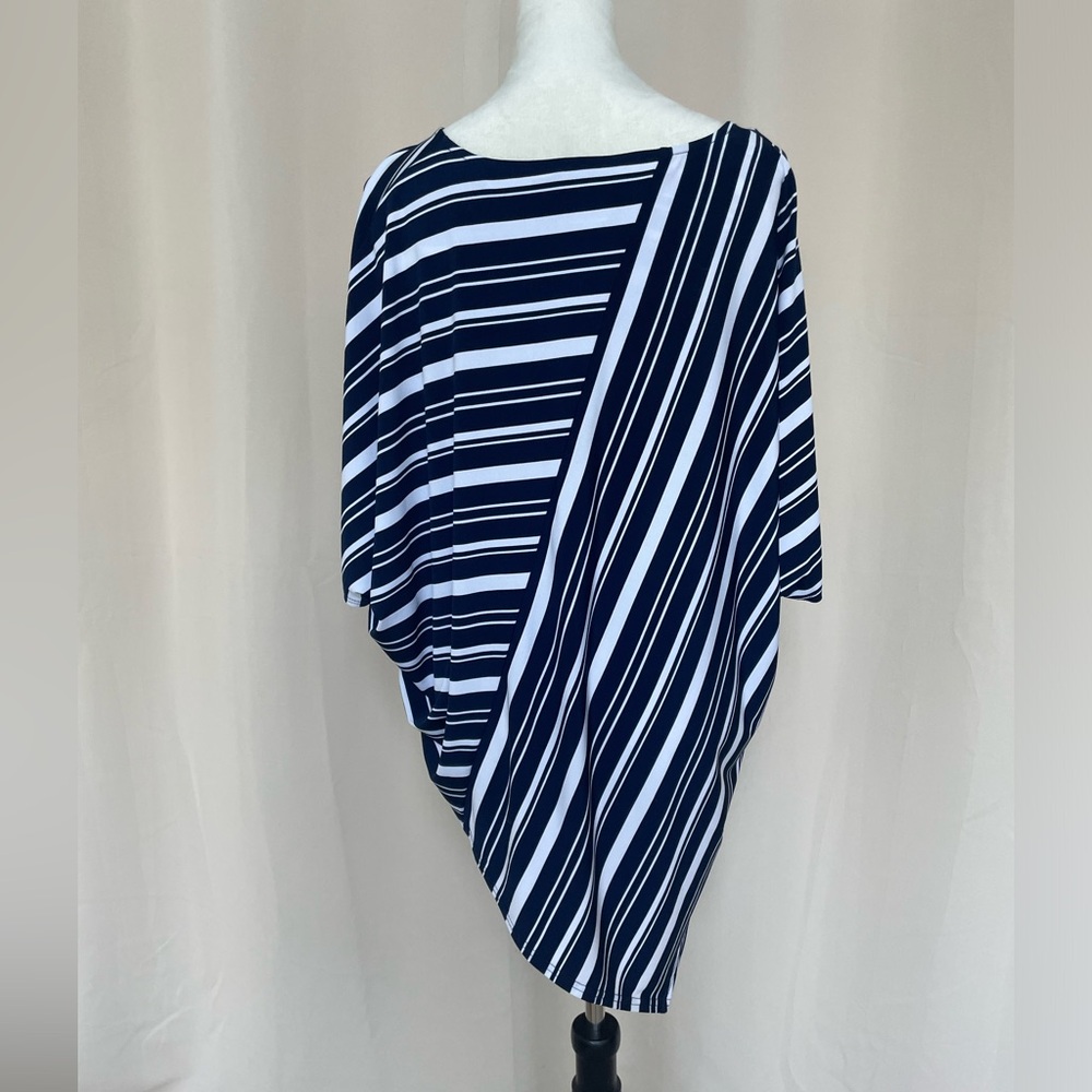 Alfani Batwing/Poncho-style blouse M